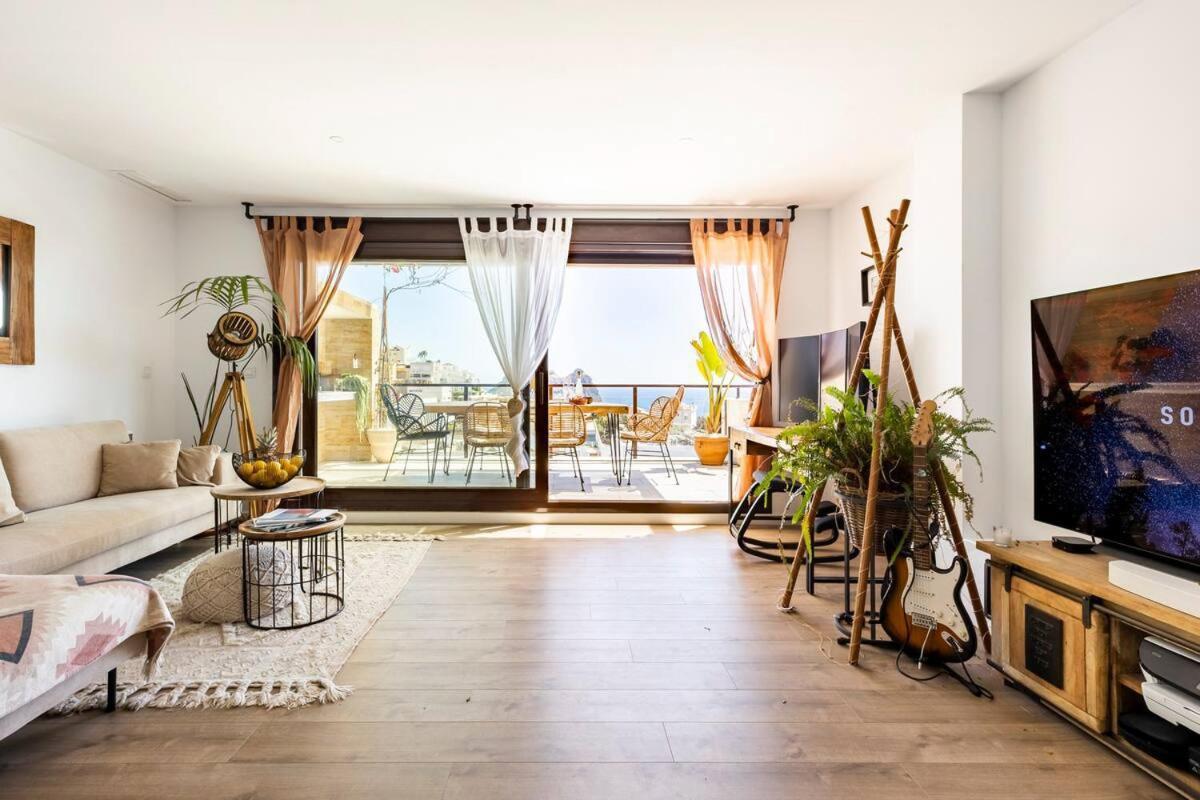 Luxury Designer Apartment - Unbeatable Sea Views Агілас Екстер'єр фото
